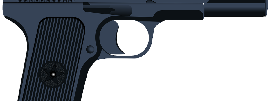 a gun